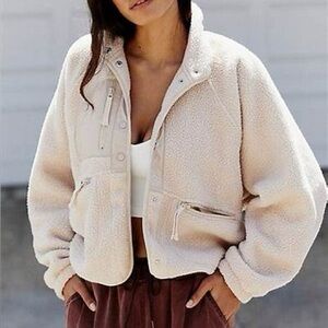 NWT Free People FP Movement Hit the Slopes Fleece Jacket